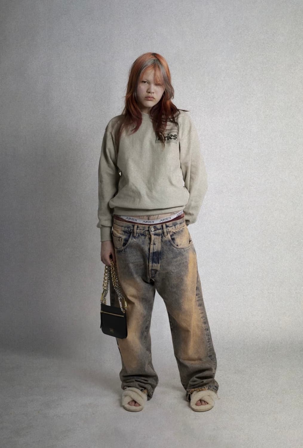 ARIES  에리즈 워시 데님 팬츠 상품이미지3