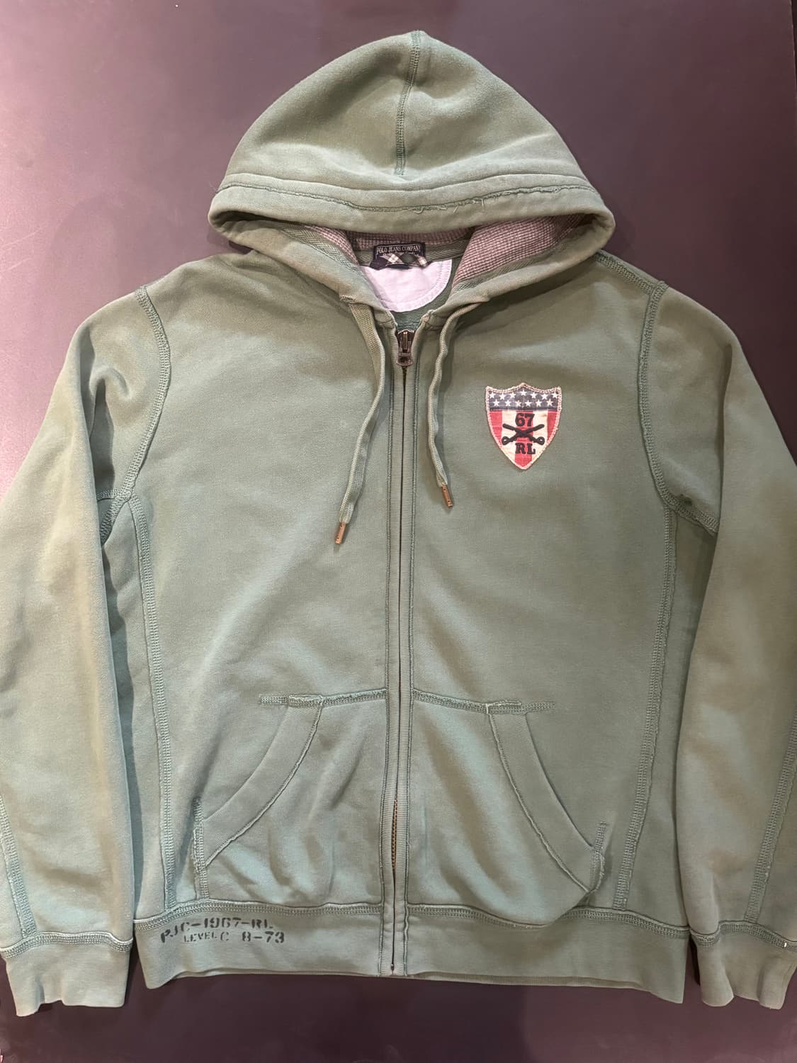 폴로 진스 헤비 후드집업 상품이미지1