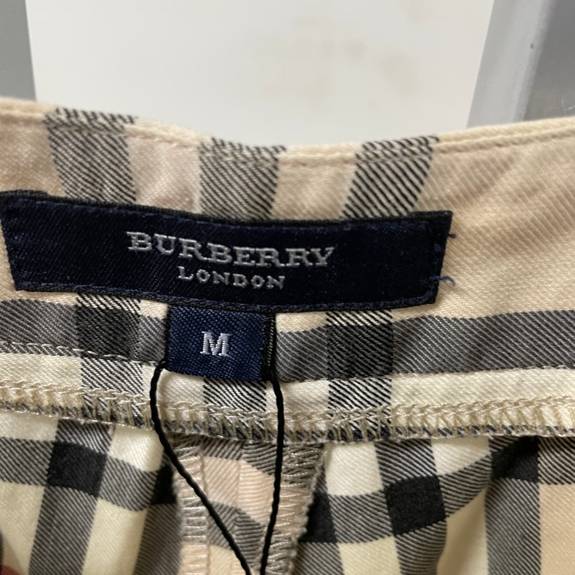 버버리 노바 베이지 팬츠 M(W) 상품이미지5