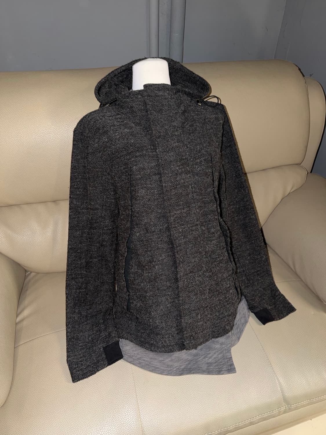high-neck pocket line point hood zip-up 상품이미지1
