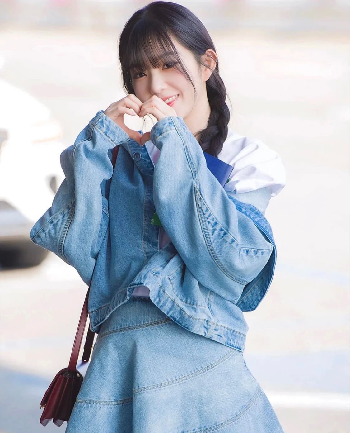 알라이아(ALAIA) 23 f/w 데님 청자켓  상품이미지1