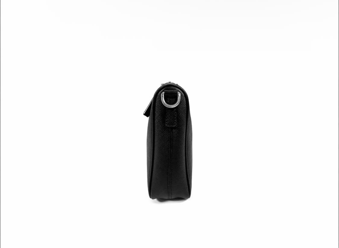 프라다 남성 삼각로고 사피아노 레더 테수토 숄더백 블랙 2VH113 상품이미지4