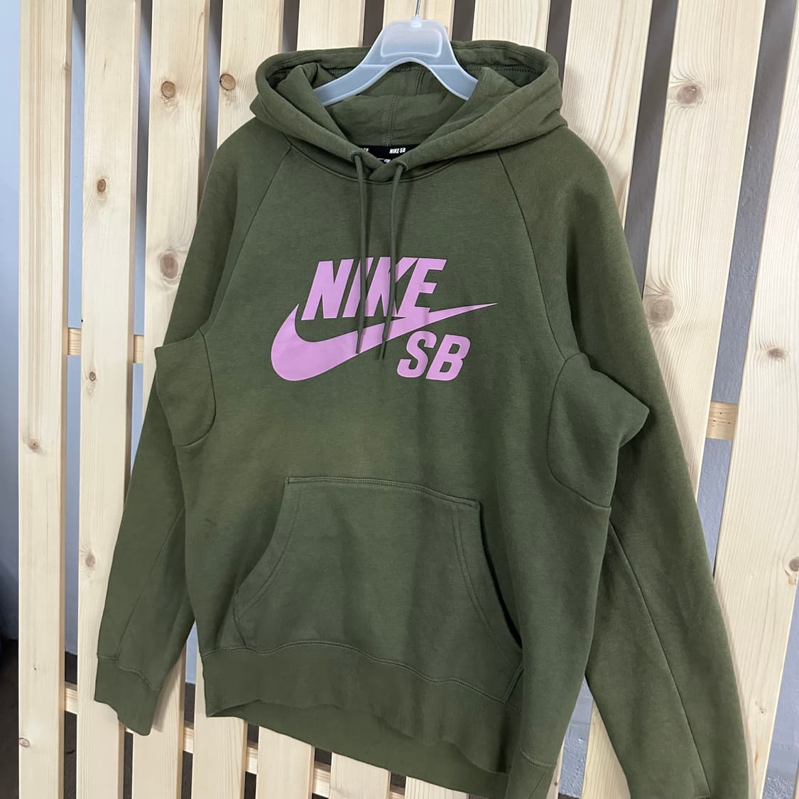 (M) 나이키 SB 말차 카키 후드티 상품이미지2