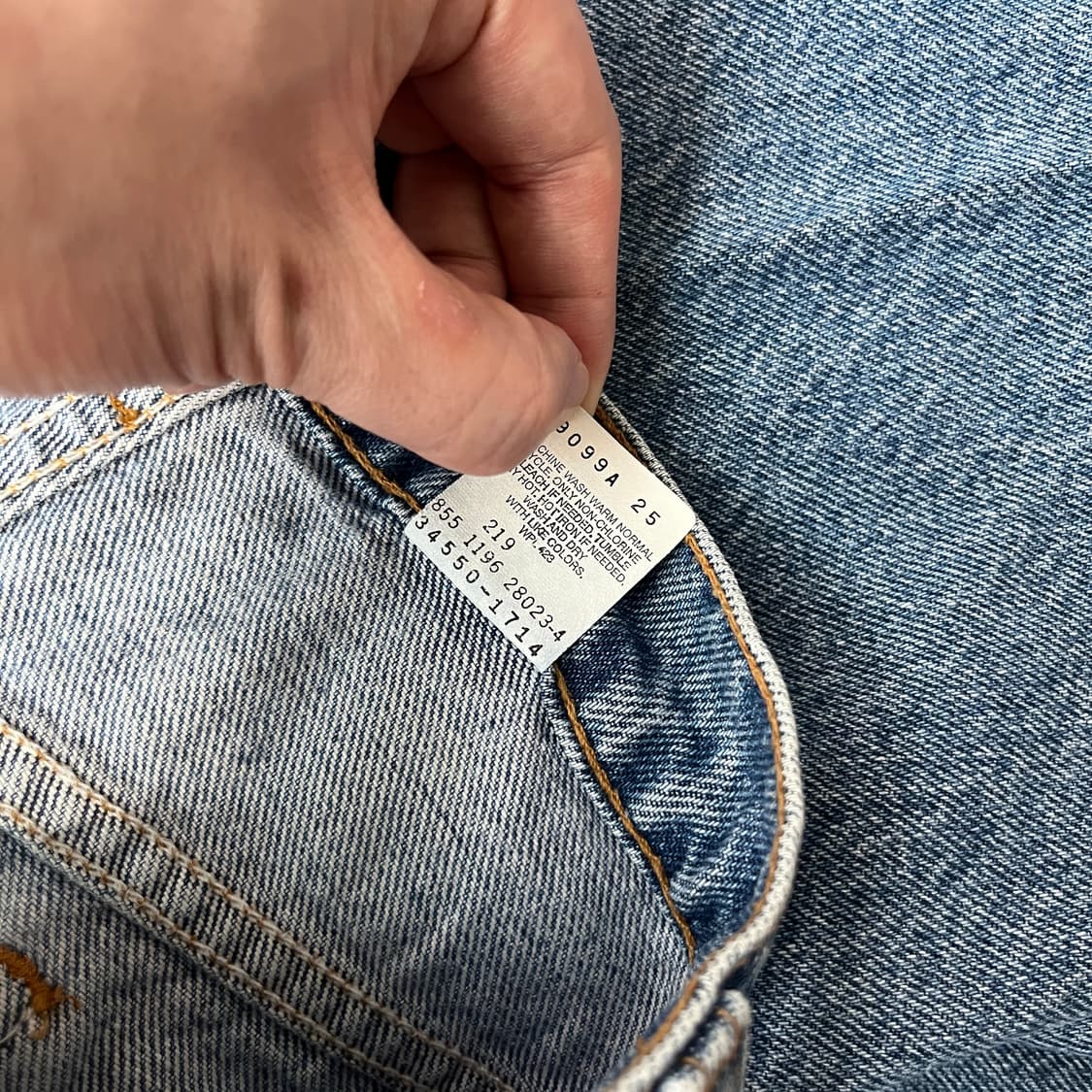 90‘s levis 리바이스550쇼츠 오렌지탭  [31] 상품이미지6