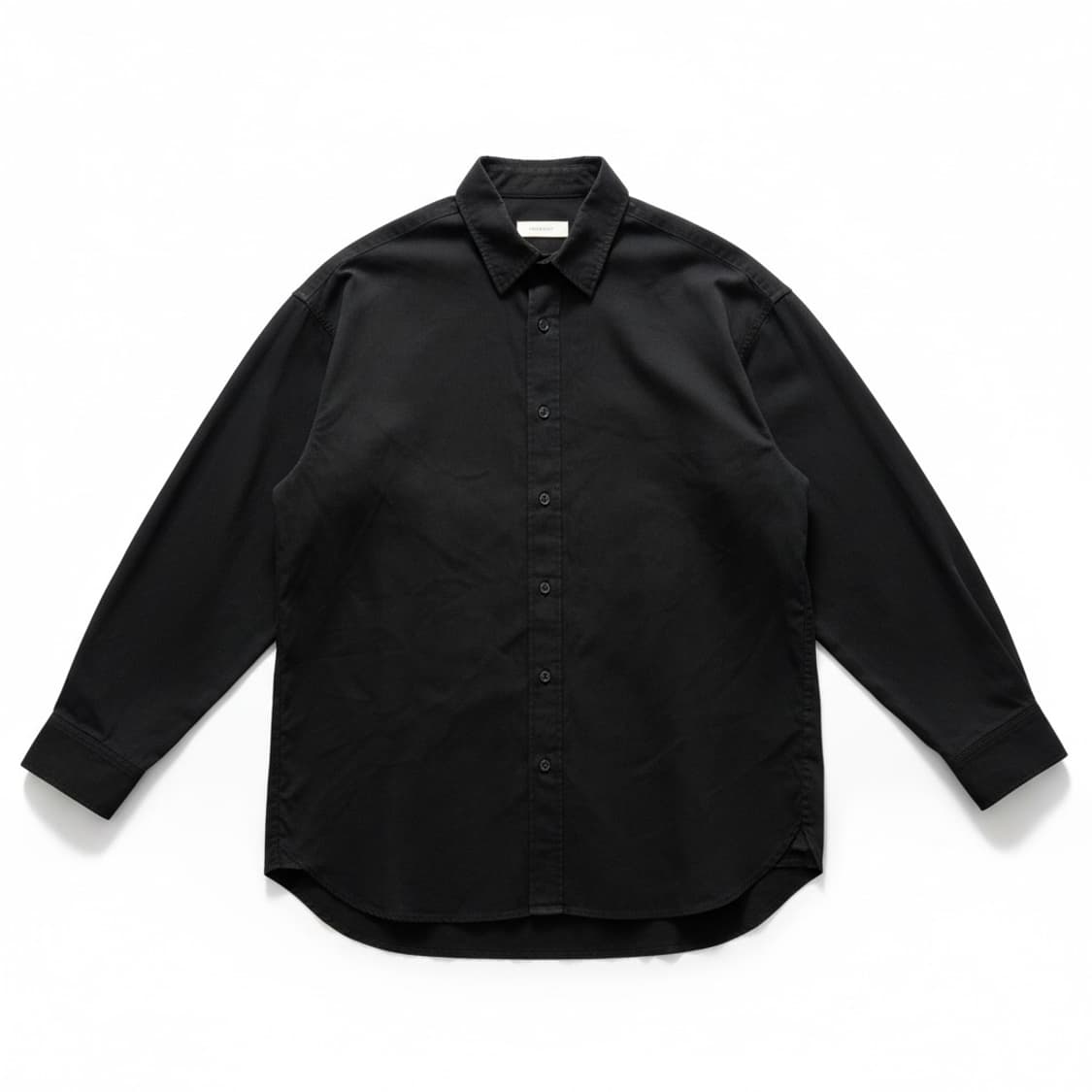 모이아(Moia) 블랙 벨트 박스 셔츠 상품이미지1