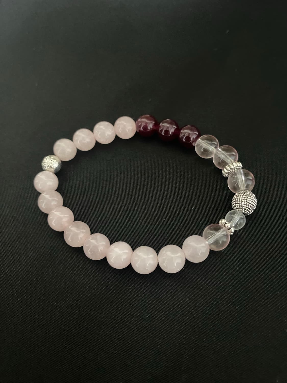 로즈 쿼츠 팔찌 상품이미지2