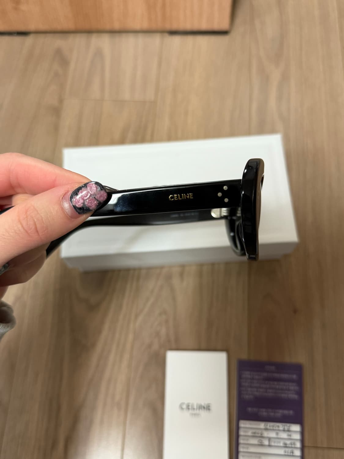 셀린느 선글라스 _ 캣 아이 S193 선글라스 - 아세테이트 상품이미지6