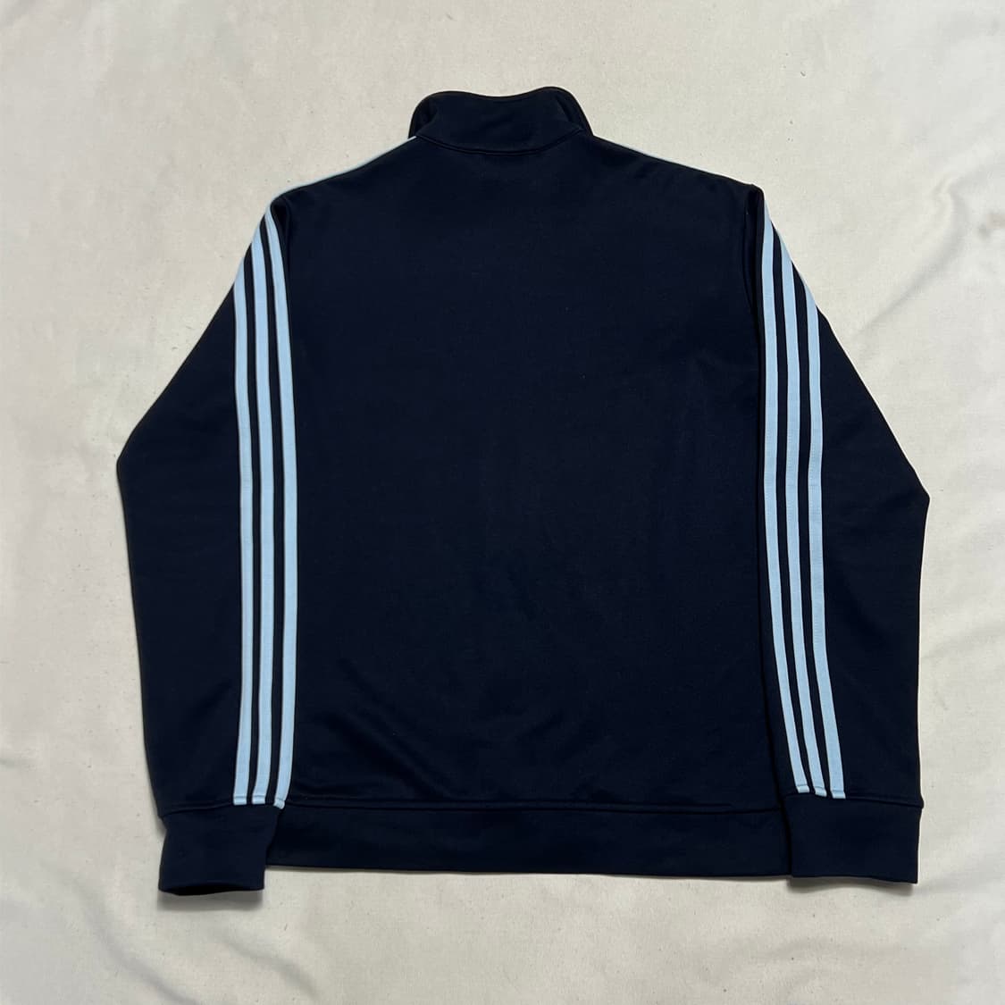 100 아디다스 유로파 스카이블루 라인 네이비 트랙탑 상품이미지3