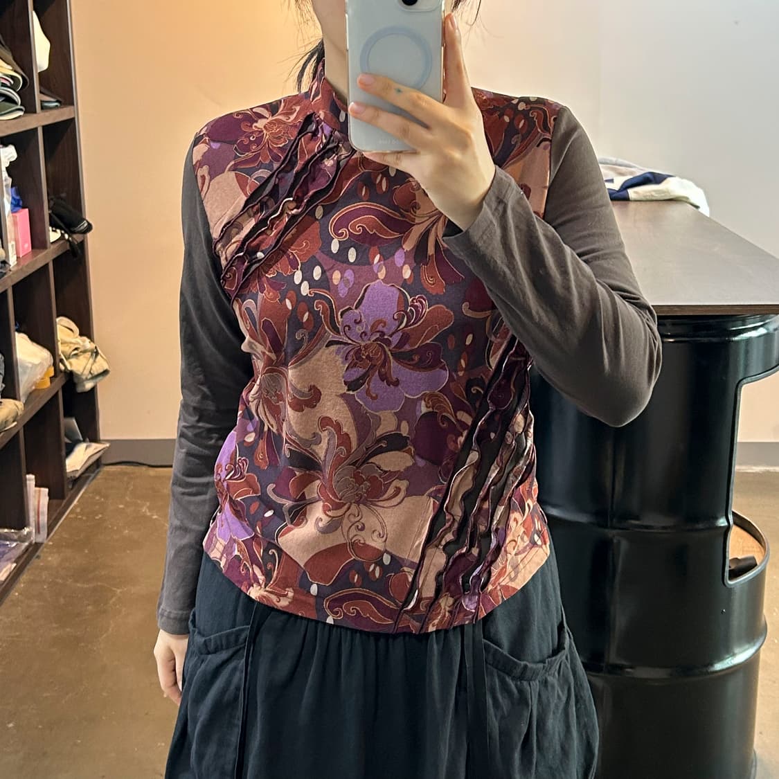 오리엔탈 패턴 롱 슬리브 상품이미지5