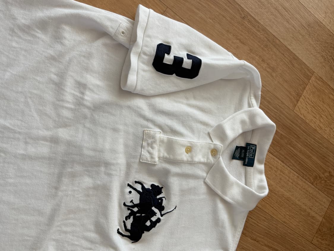 폴로 랄프로렌 보이즈 빅포니 반팔 카라티 XL(20) 상품이미지3