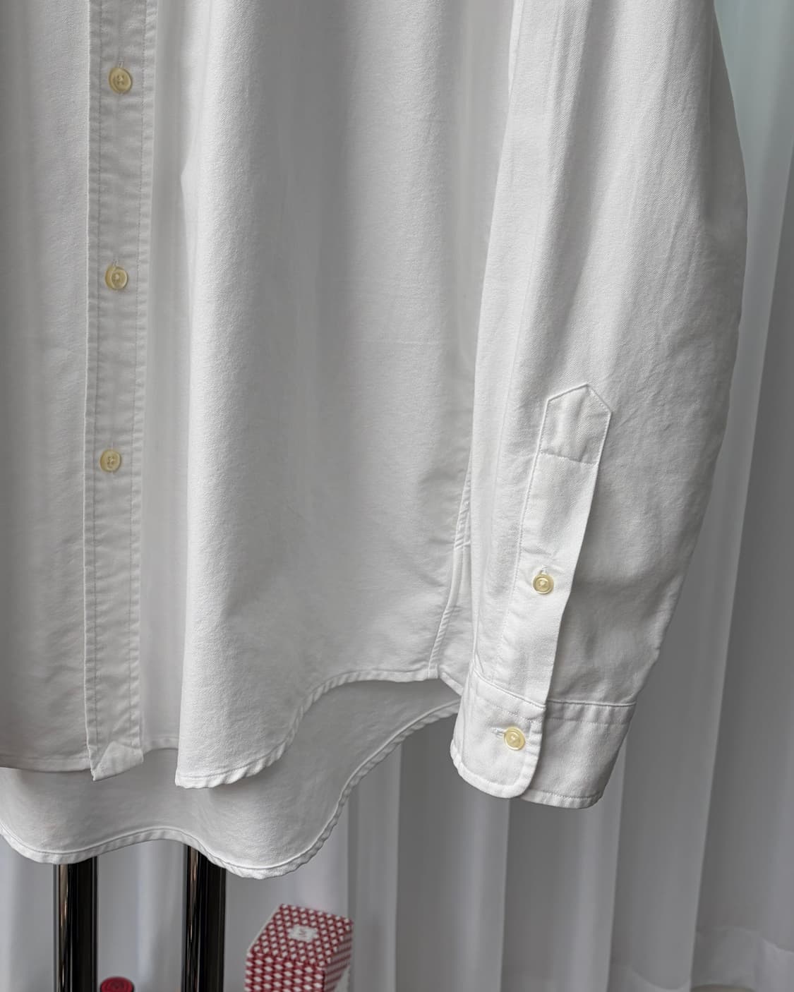 [L]폴로 랄프로렌 클래식핏 화이트 옥스포드 셔츠 상품이미지6