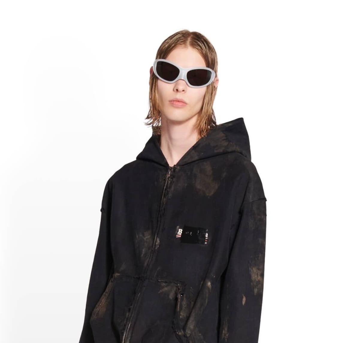 발렌시아가 개퍼 후드 집업 상품이미지5