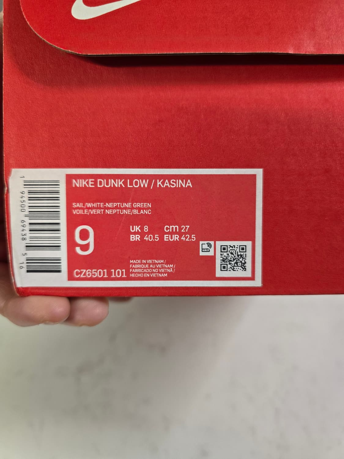 나이키 x 카시나 덩크로우 (270, 카시나 한정 색상) 상품이미지8