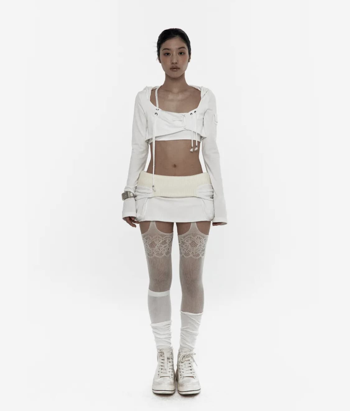 카시코 후디 볼레로 가디건 상품이미지3