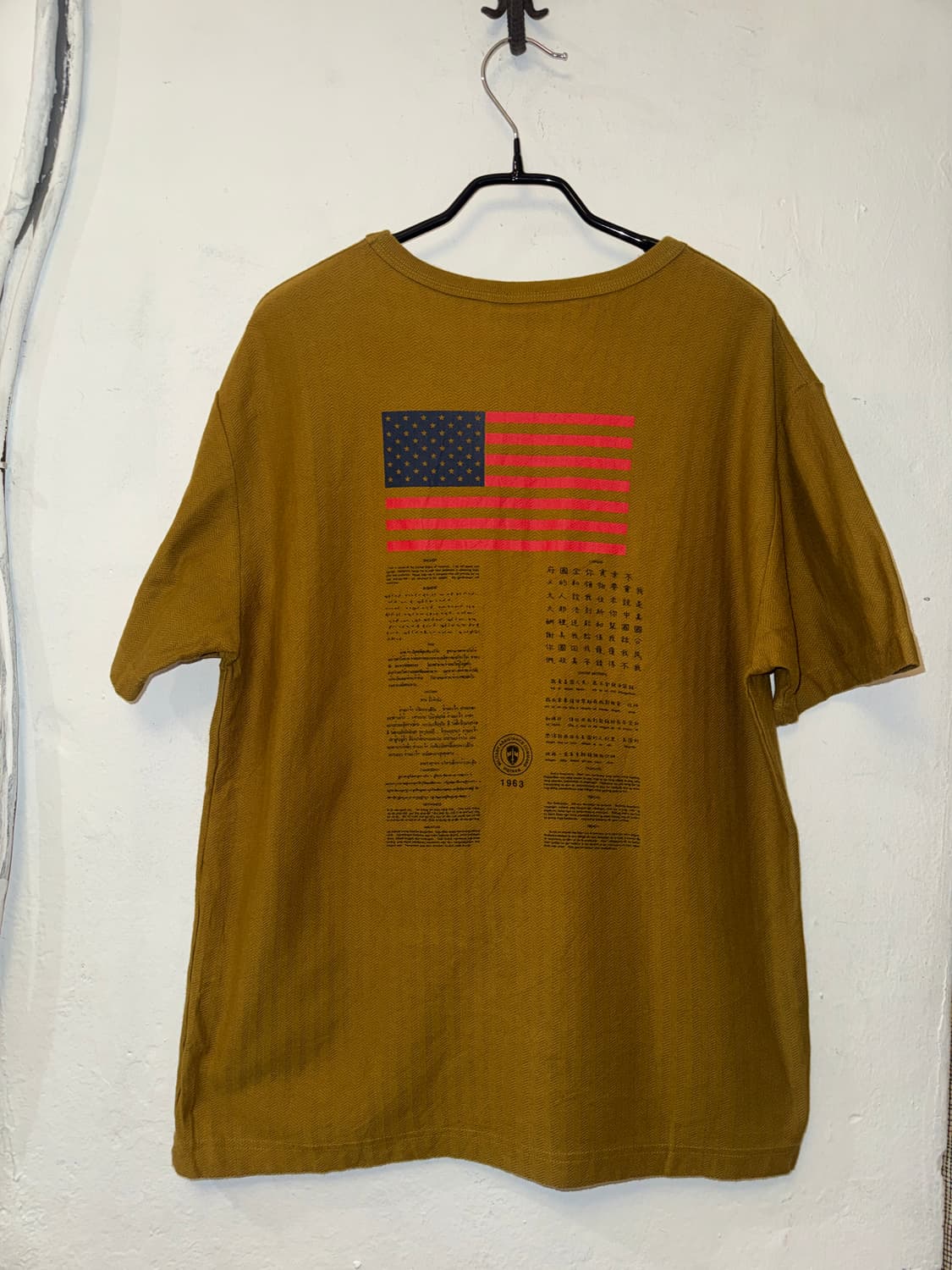 Alpha industries 알파인더스트리 성조기 반팔티셔츠(m) 상품이미지1