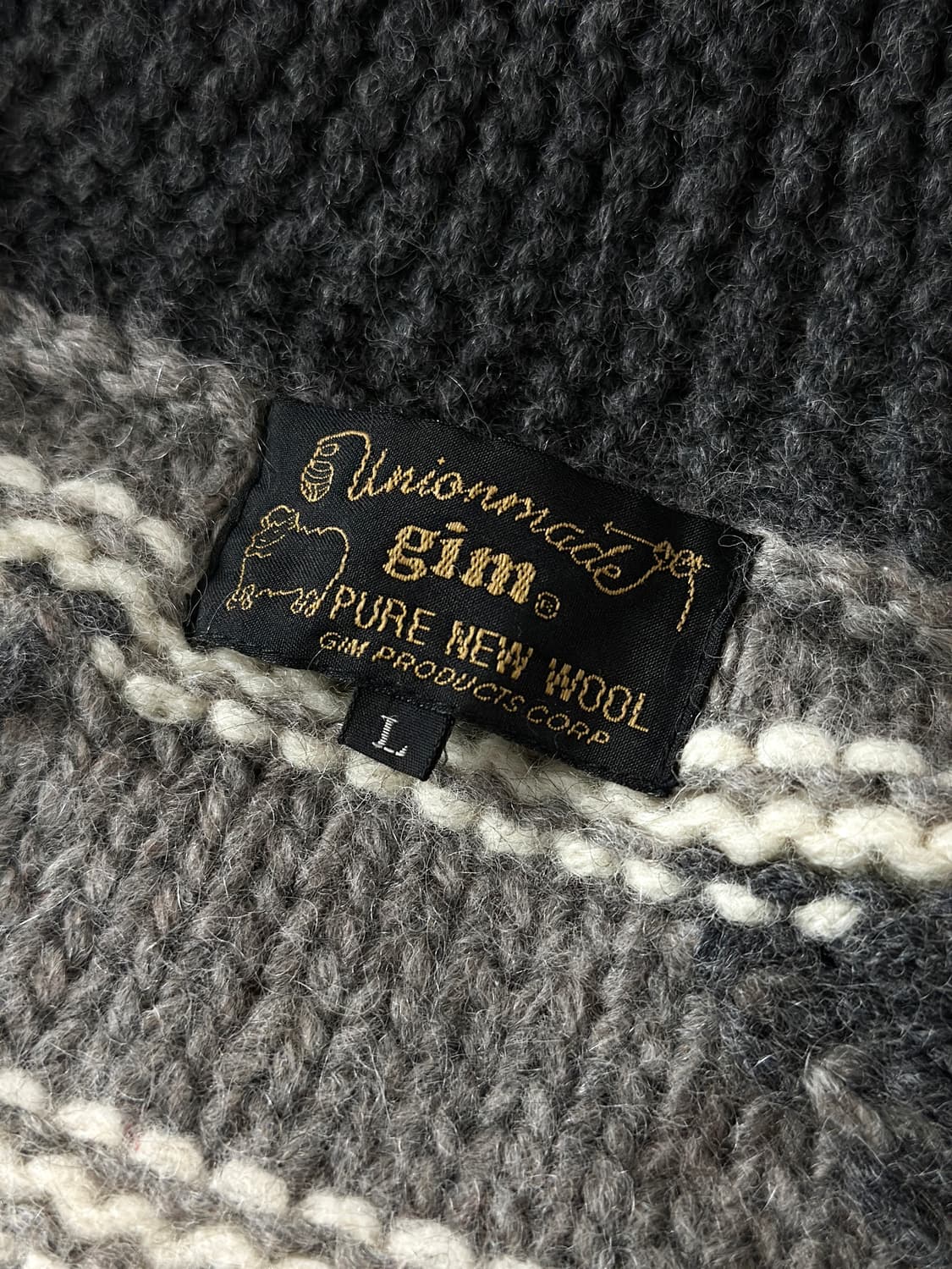 빈티지 패턴 코위찬 스웨터 상품이미지10