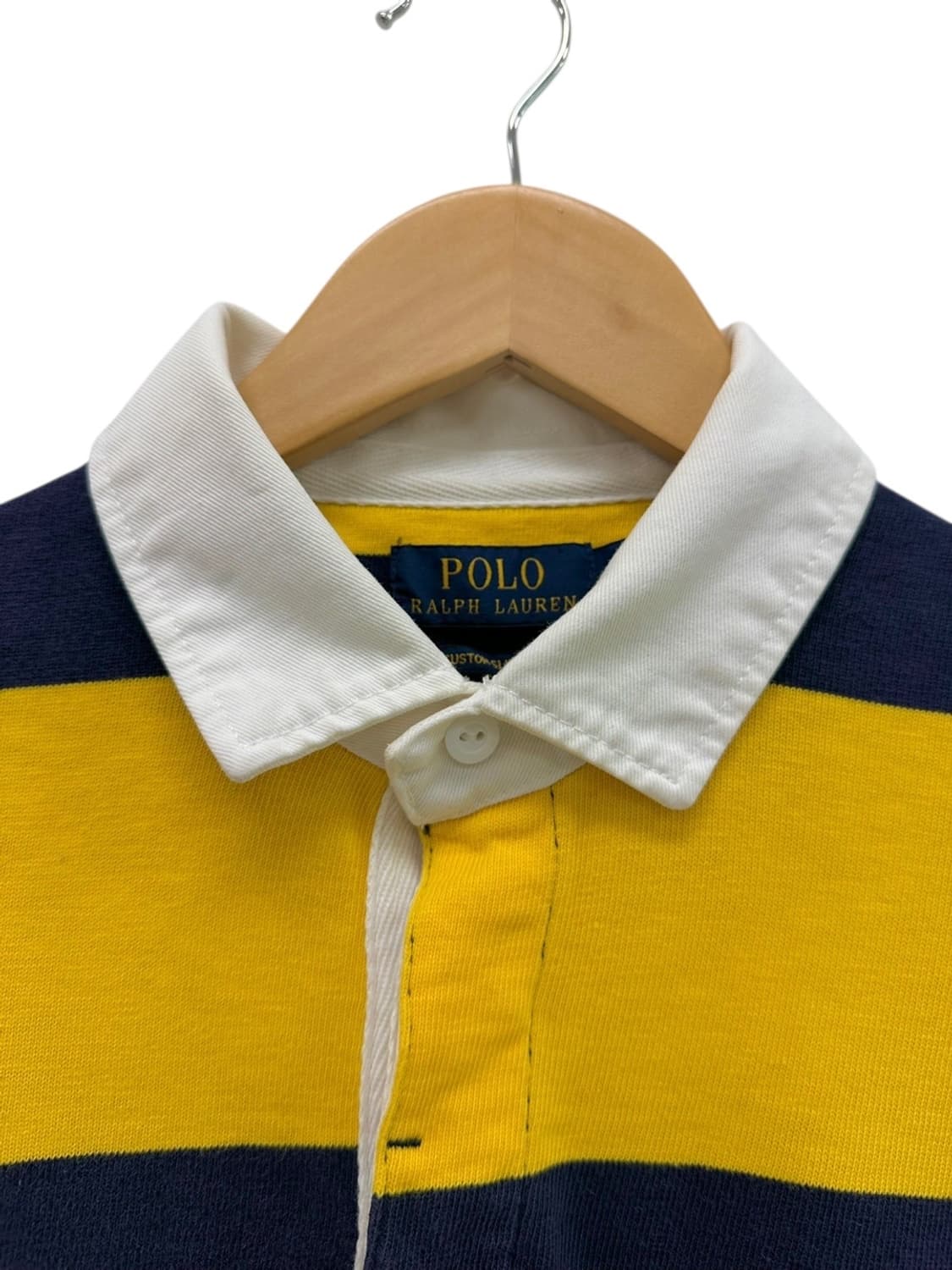 폴로 럭비티 옐로우&네이비 (M) 상품이미지3
