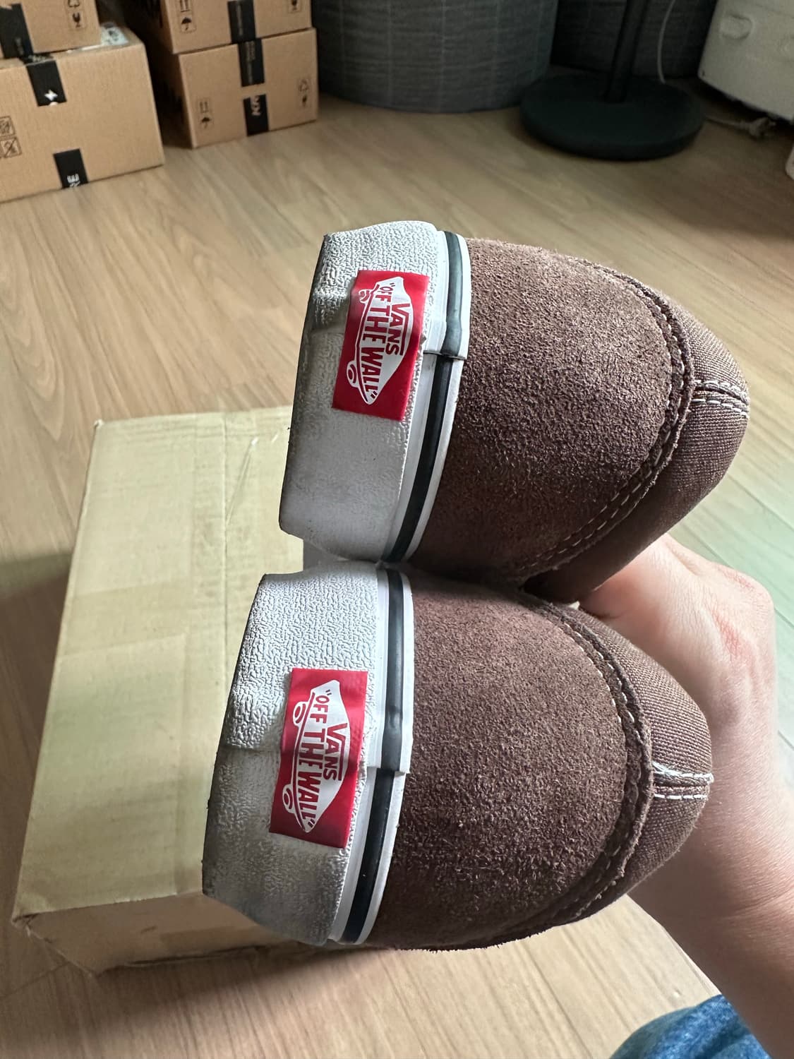 반스 올드스쿨 컬러 띠어리 브라운 코코아 280 상품이미지7