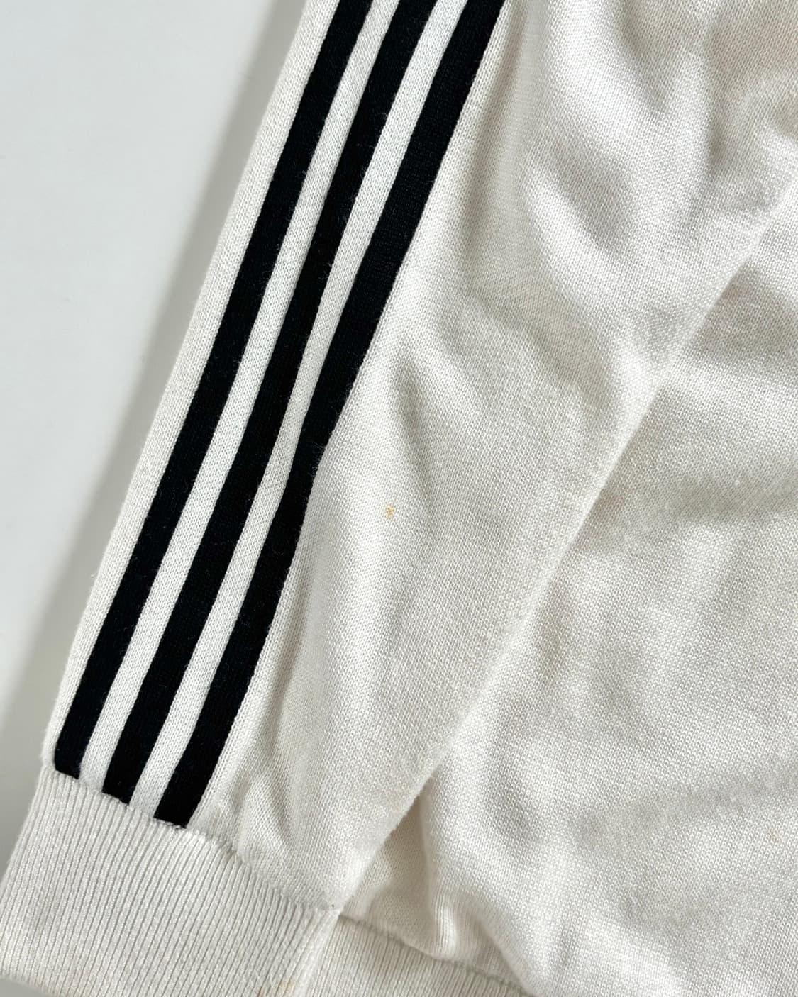 Adidas 아디다스 오리지널 아이보리컬러 니트 자켓 상품이미지8