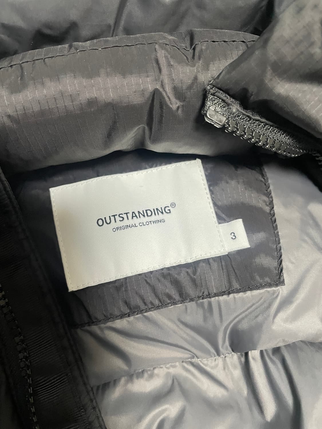 [L] 아웃스탠딩 폴라 구스 다운 파카 블랙 상품이미지2