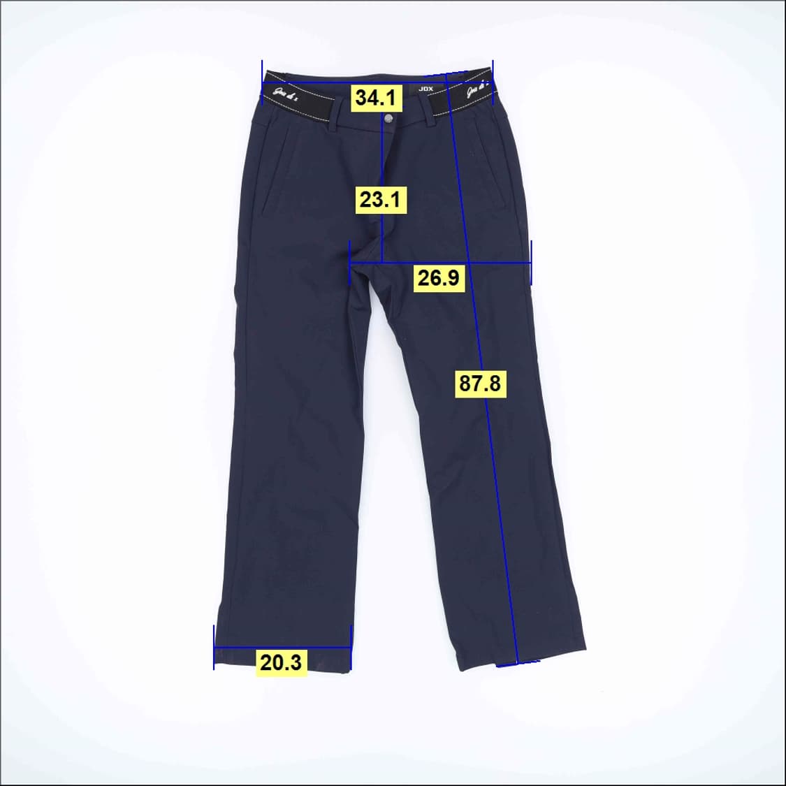 70 JDX 여성 골프바지 뒷트임팬츠 122H2 상품이미지7