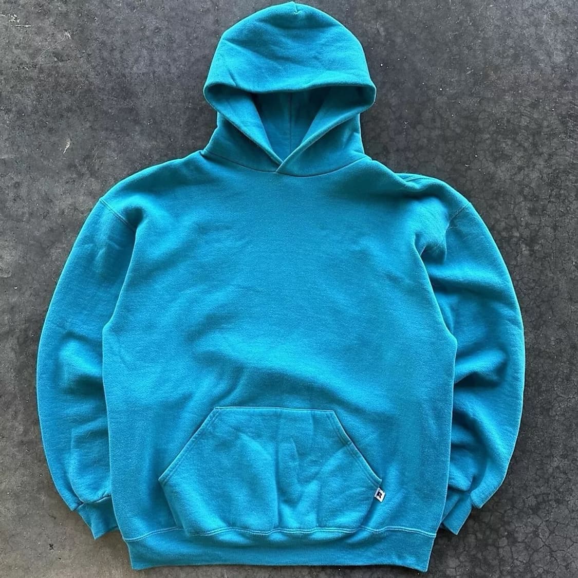 90s Russell Athletic Hoodie (Skyblue) 상품이미지3