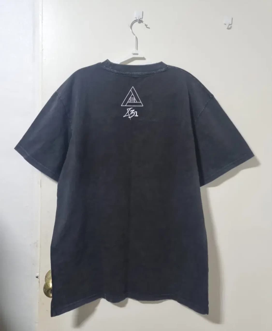 대만 밴드 팔삼요 831 굿즈 빈티지 워싱 반팔 티셔츠 L 상품이미지3