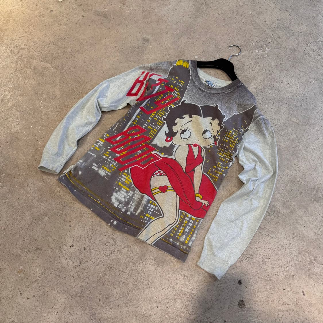 BETTY BOOP late 90s-early 00s 정식 라이센스 반팔 상품이미지1