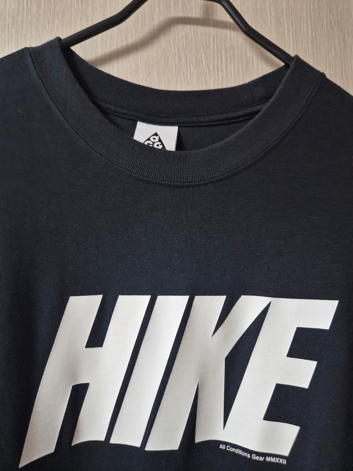 나이키 ACG 하이크 티 반팔티 2XL 블랙 상품이미지3