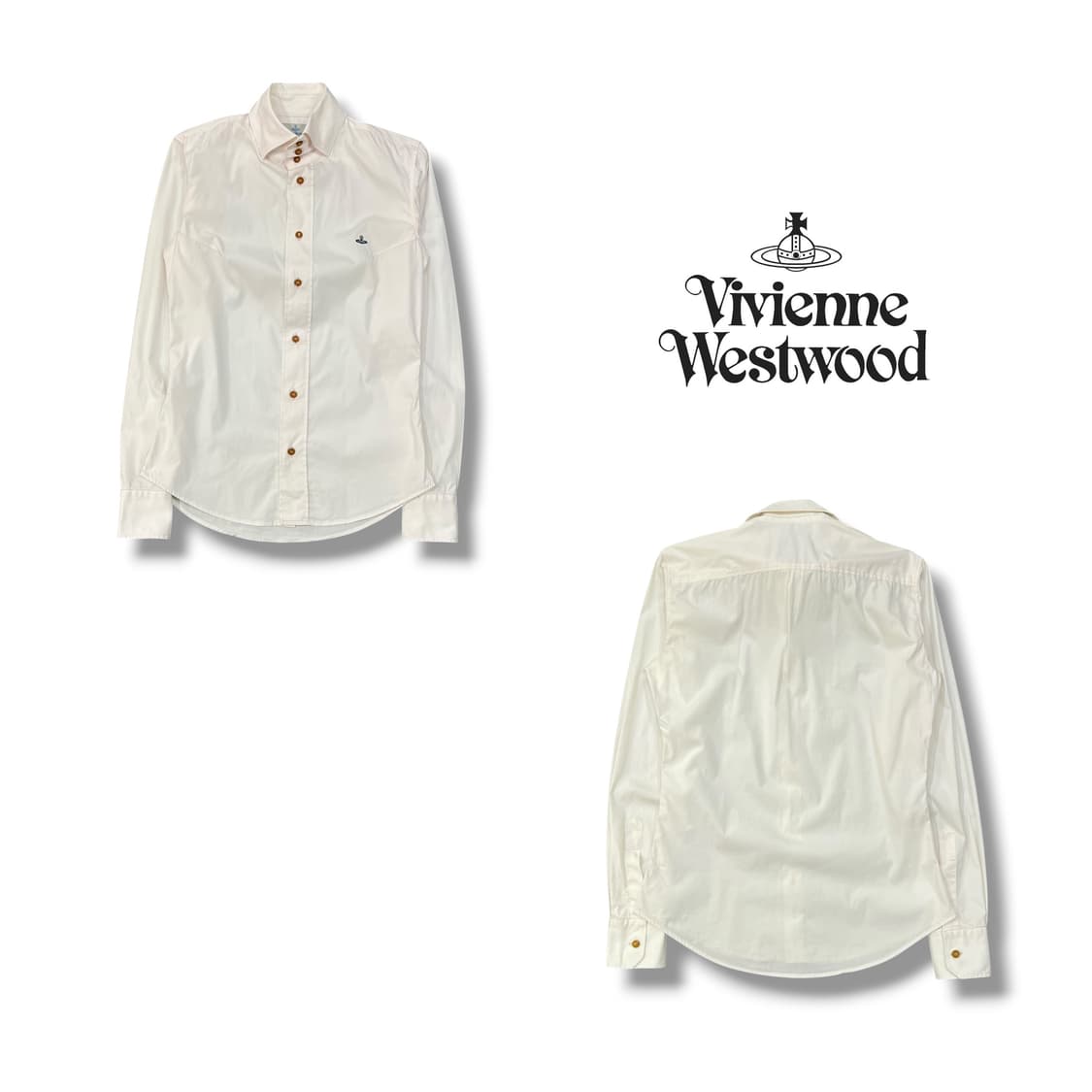  비비안웨스트우드 로고 셔츠 y14097 상품이미지1