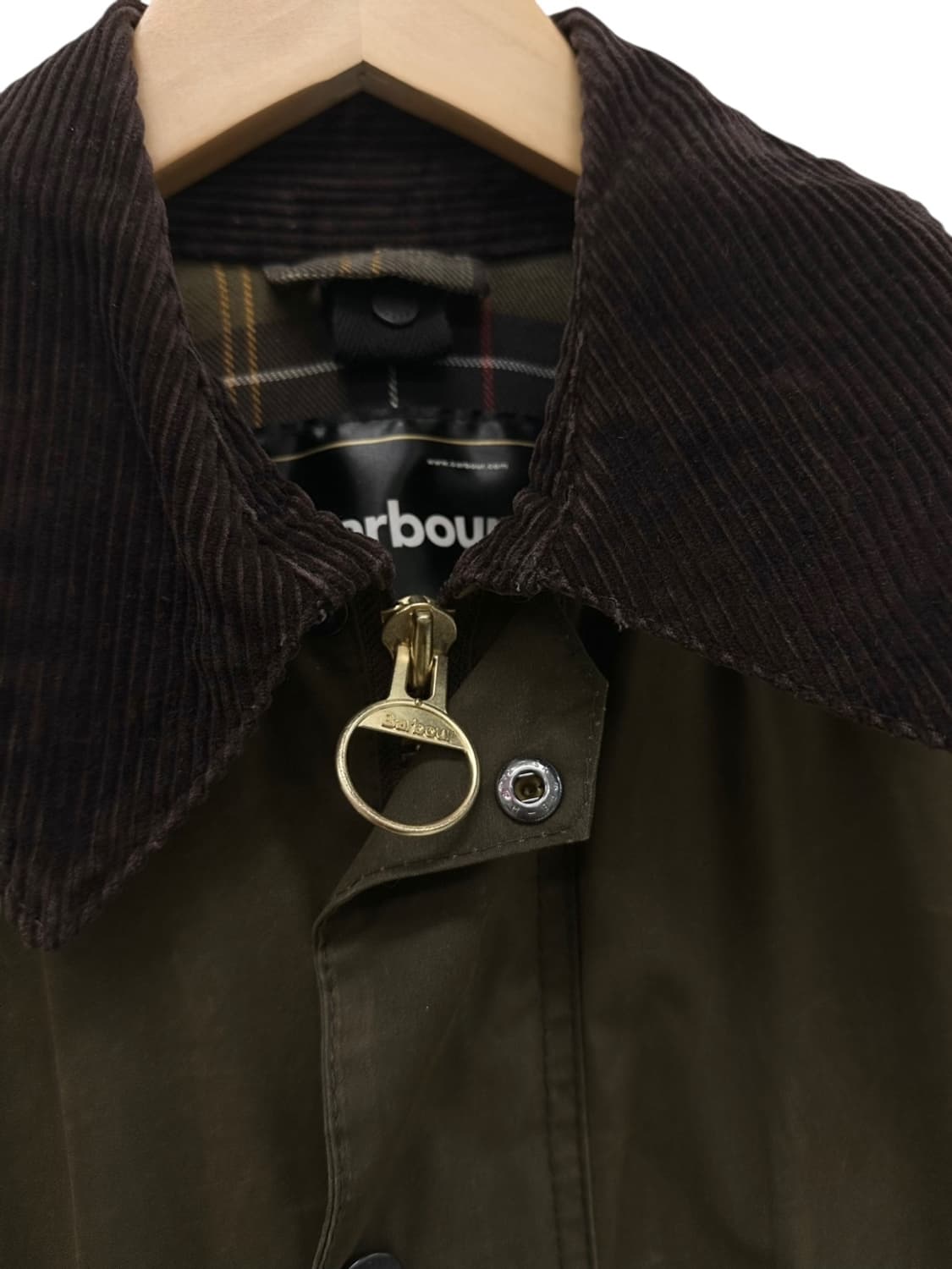 바버 비데일자켓 카키 (34,S) 상품이미지3