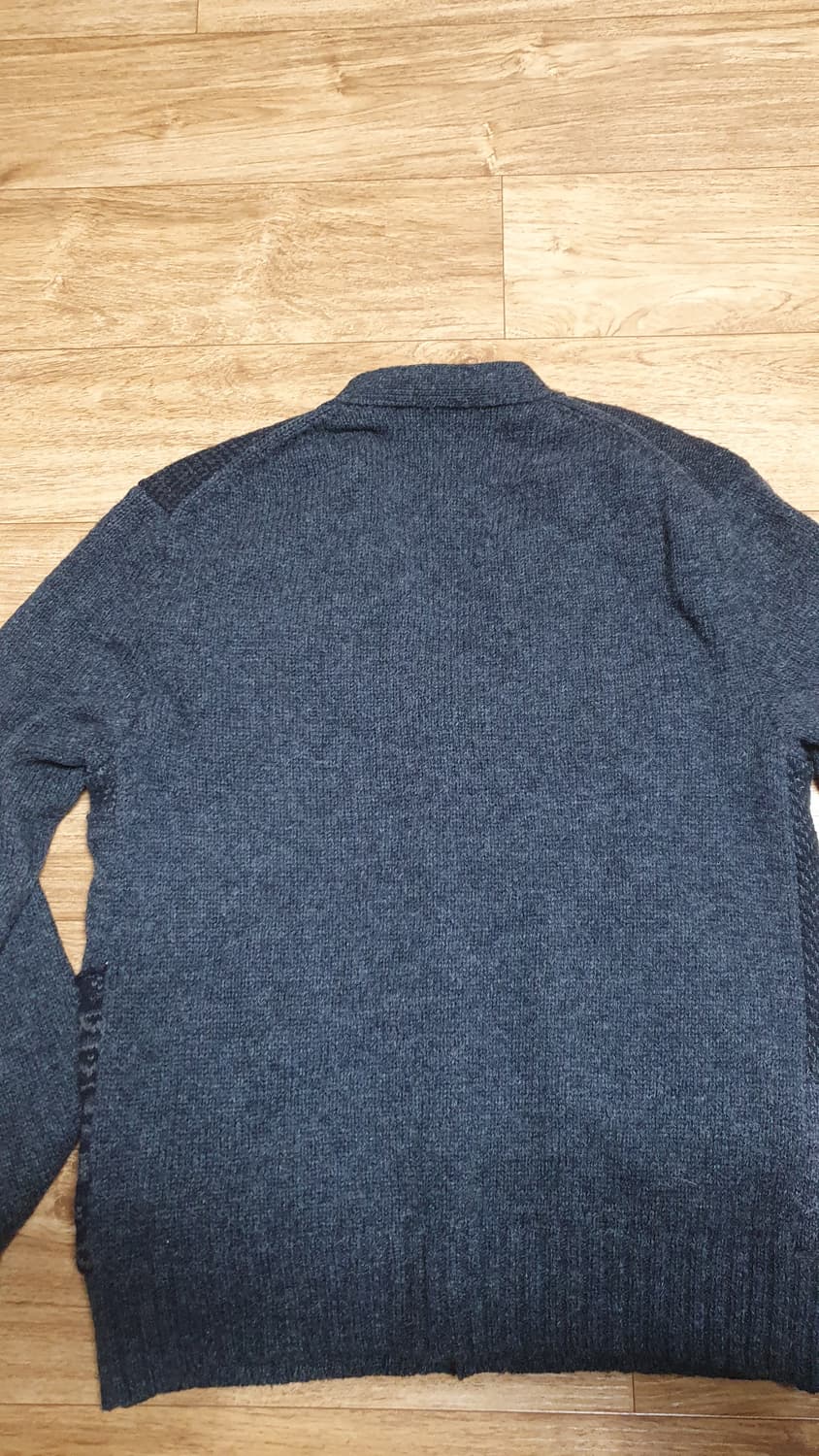 폴로 패치워크 스웨트 가디건 상품이미지7