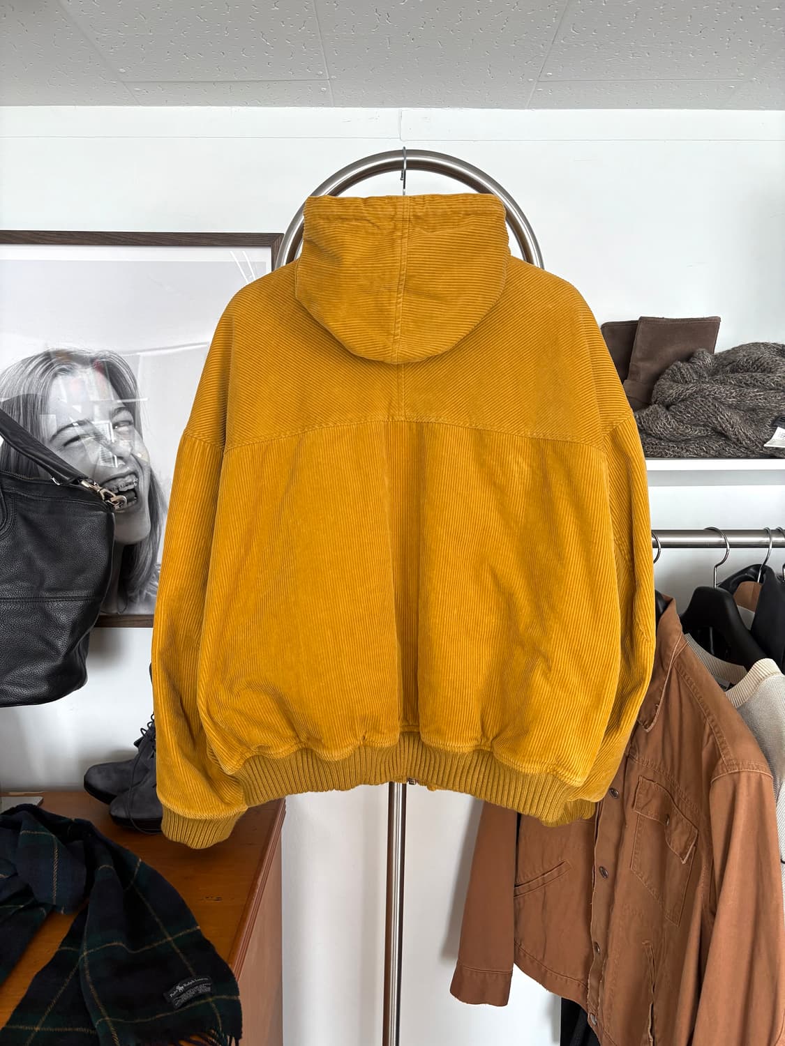 랜드로드 18a/w 코듀로이 로고 파카 상품이미지3