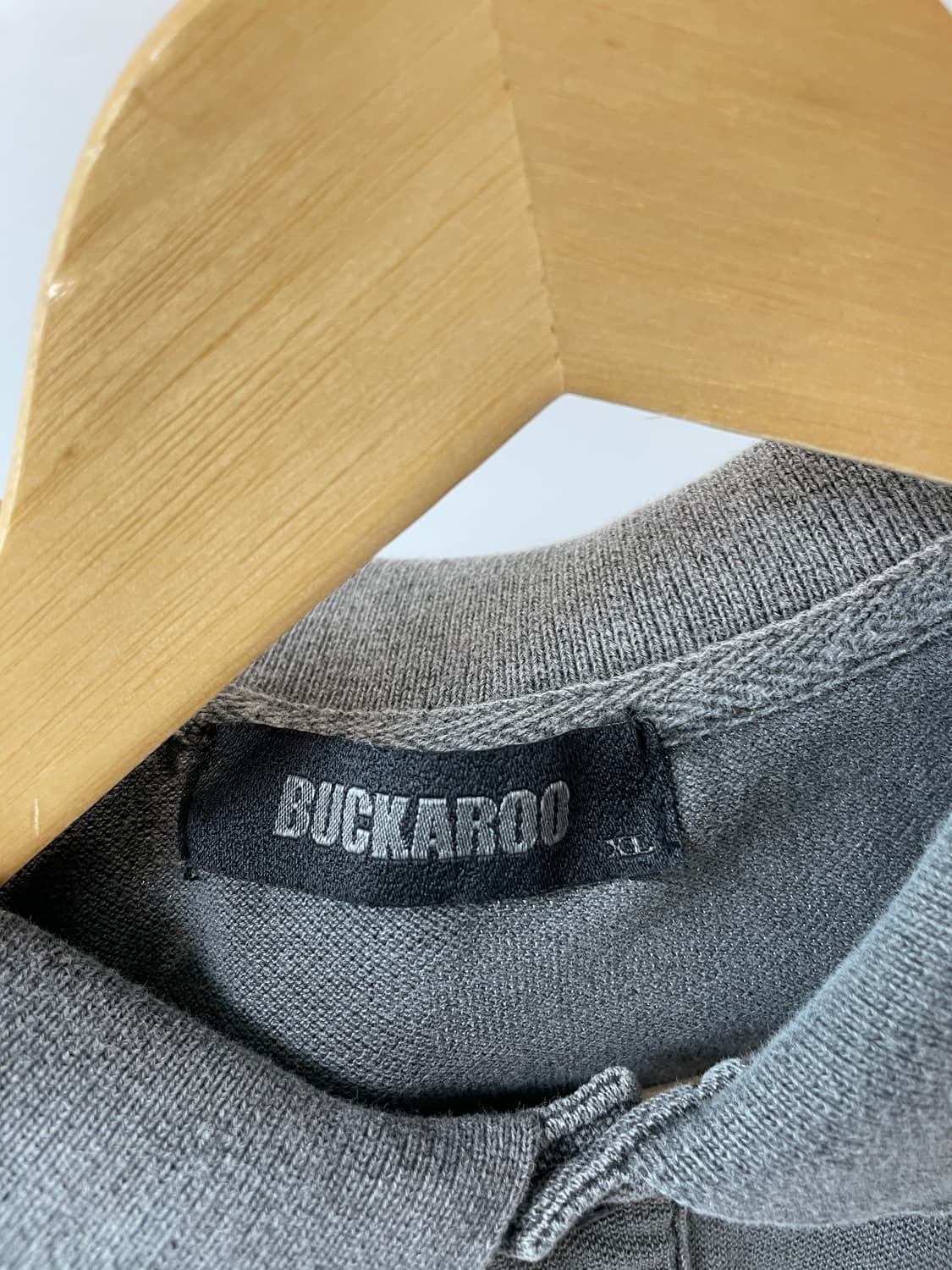 (XL) Buckaroo 버커루 Y2k 락펑크 워싱 카라티 상품이미지5