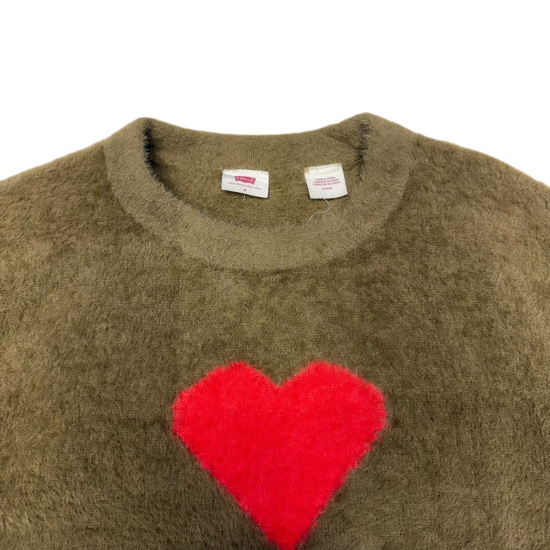 [M] 리바이스 하트 니트 상품이미지5