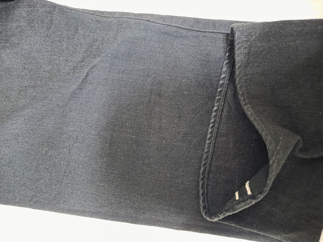 피그벨 301 클래식 와이드 블랙데님 34 상품이미지9