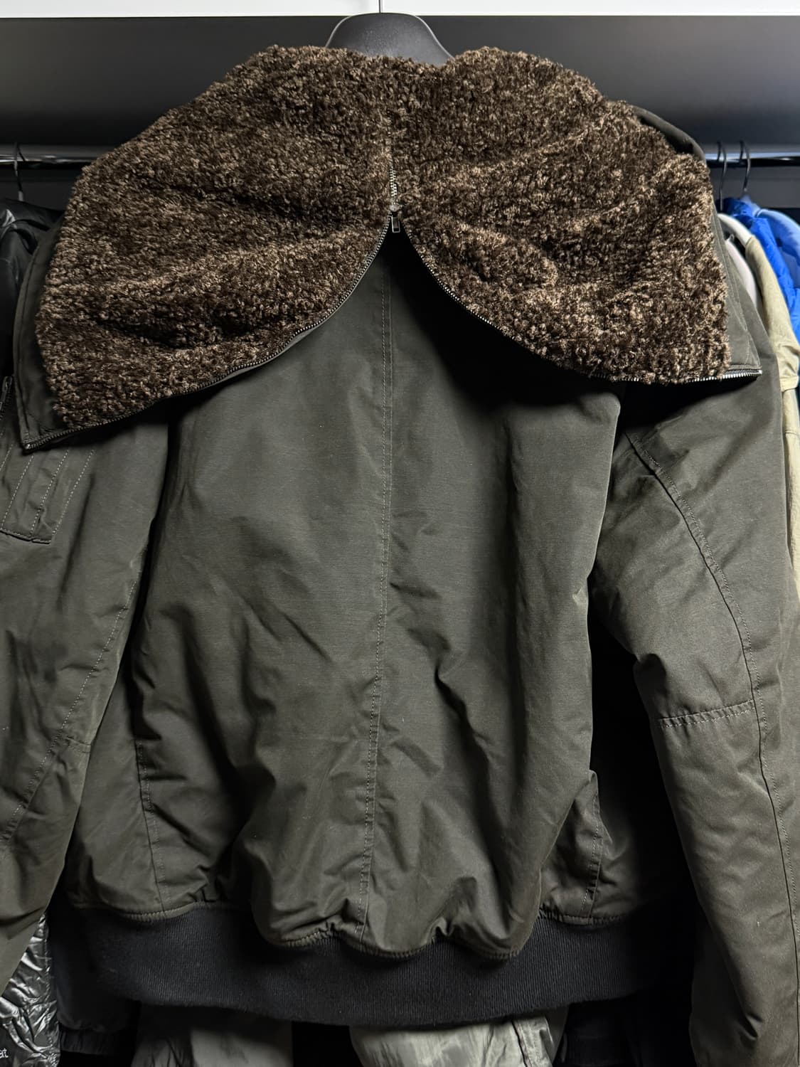 인사일런스 n2b 파일럿 파카 M (카키 브라운) 상품이미지4