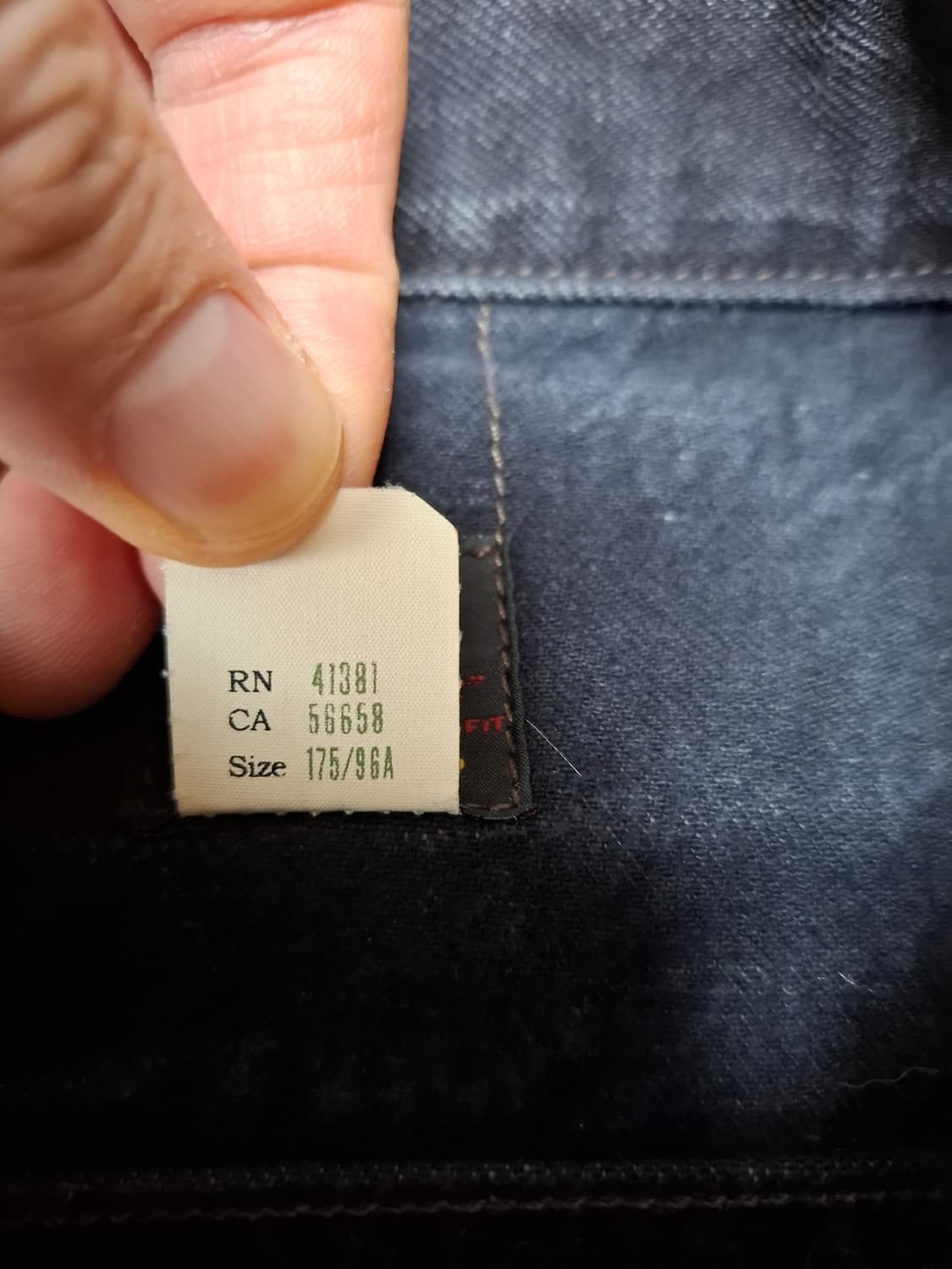 M RRL 리랜드 lot271 블랙 데님 자켓 상품이미지8