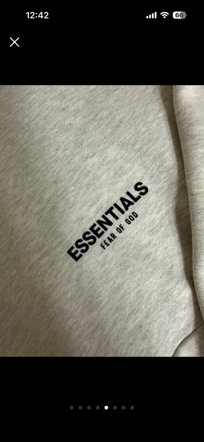 에센셜 더코어 컬렉션 후드 라이트 오트밀 xs 상품이미지1