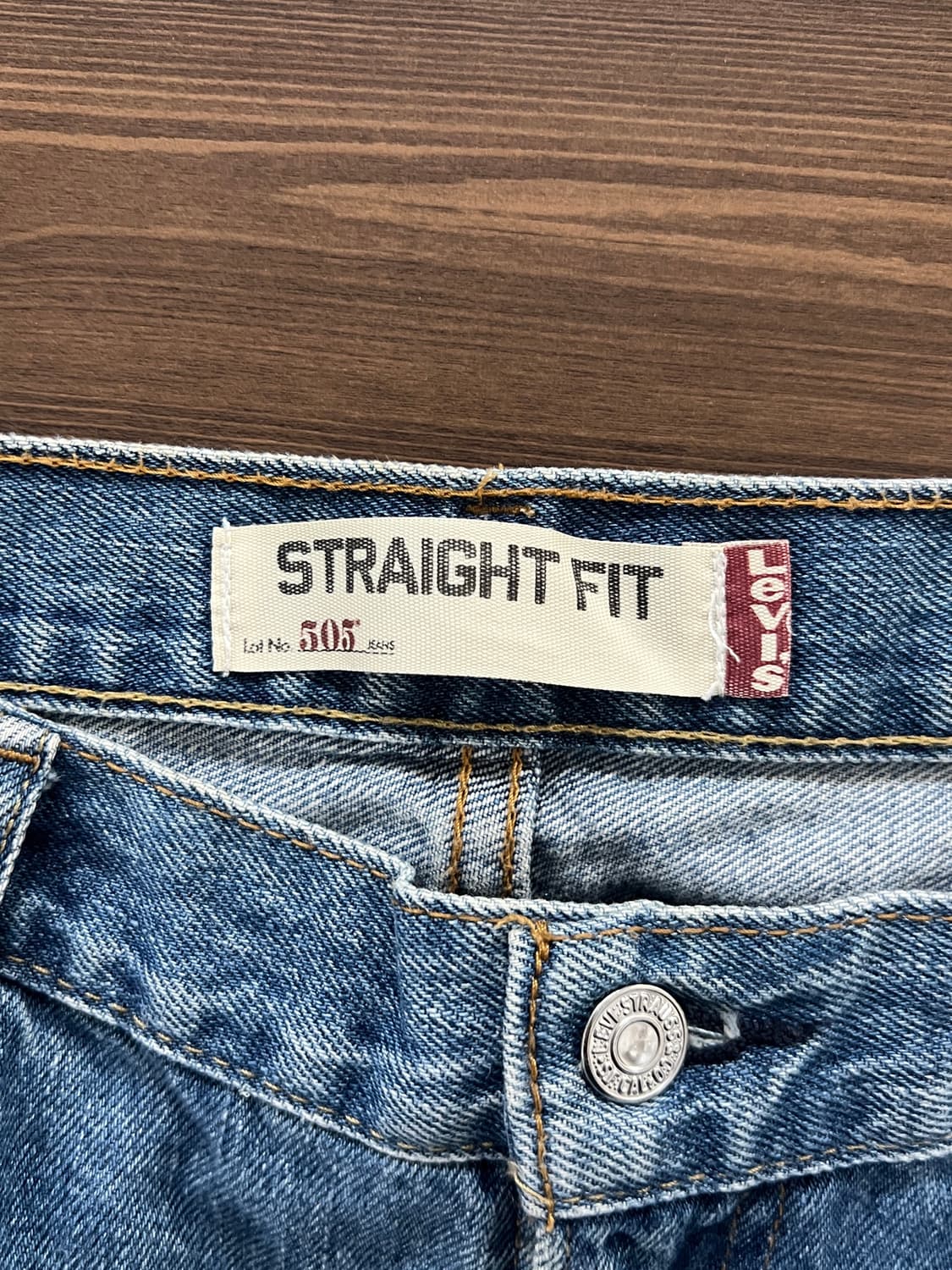 00s Levis 리바이스 505 스트레이트 핏 데님 팬츠 상품이미지6