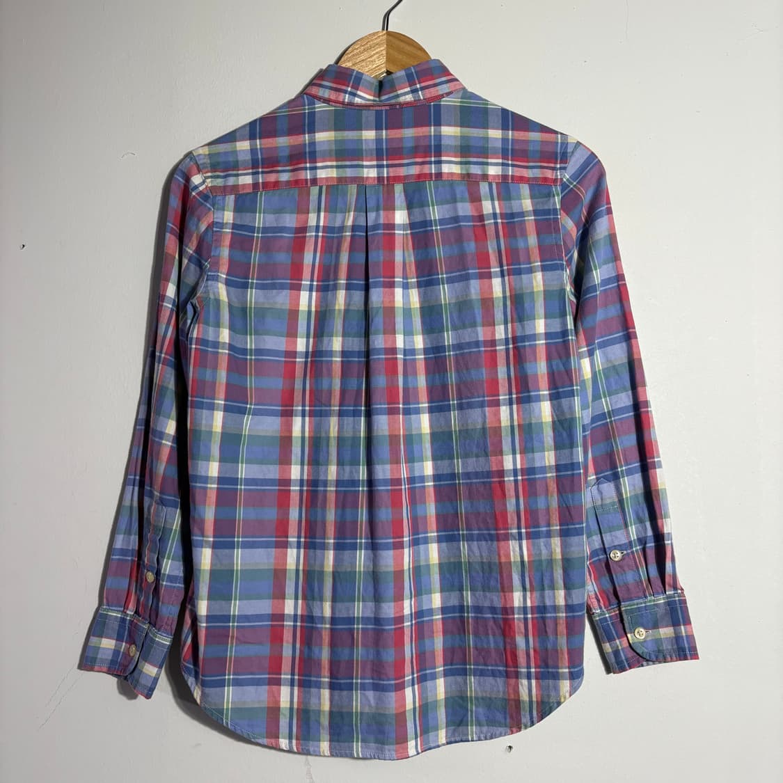 폴로 랄프로렌 멀티 컬러 체크 셔츠 (무료배송) 상품이미지4