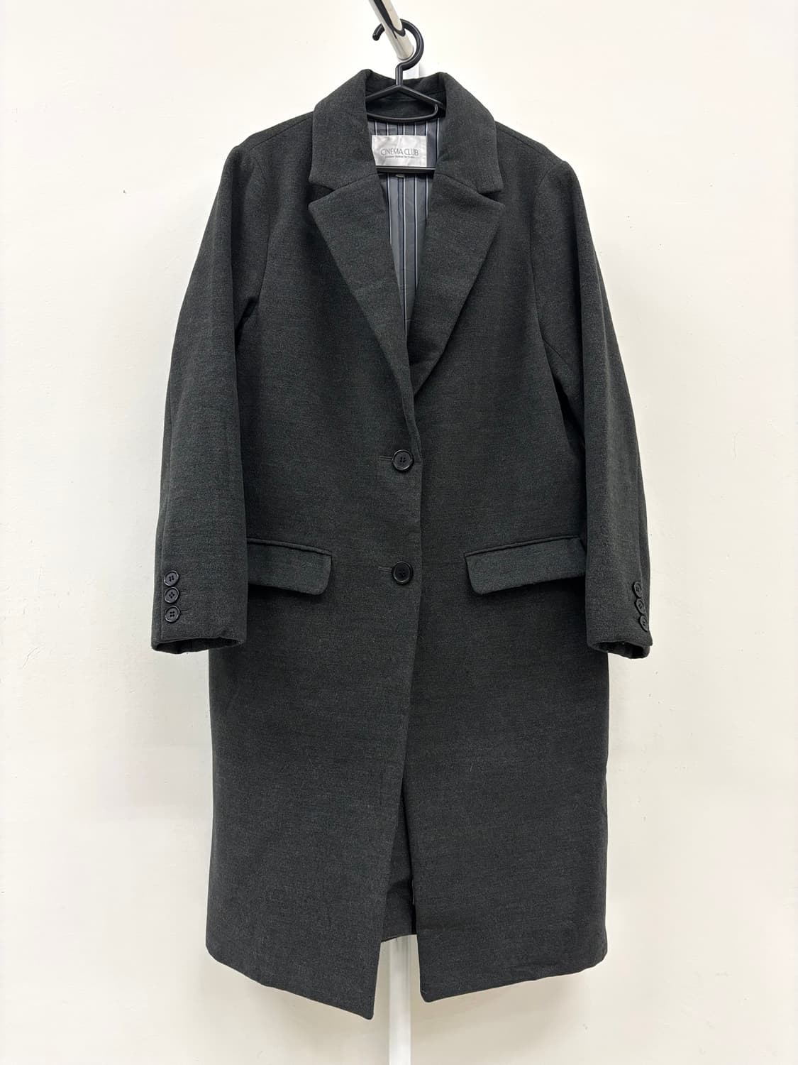 빈티지 그레이 싱글 코트 상품이미지5