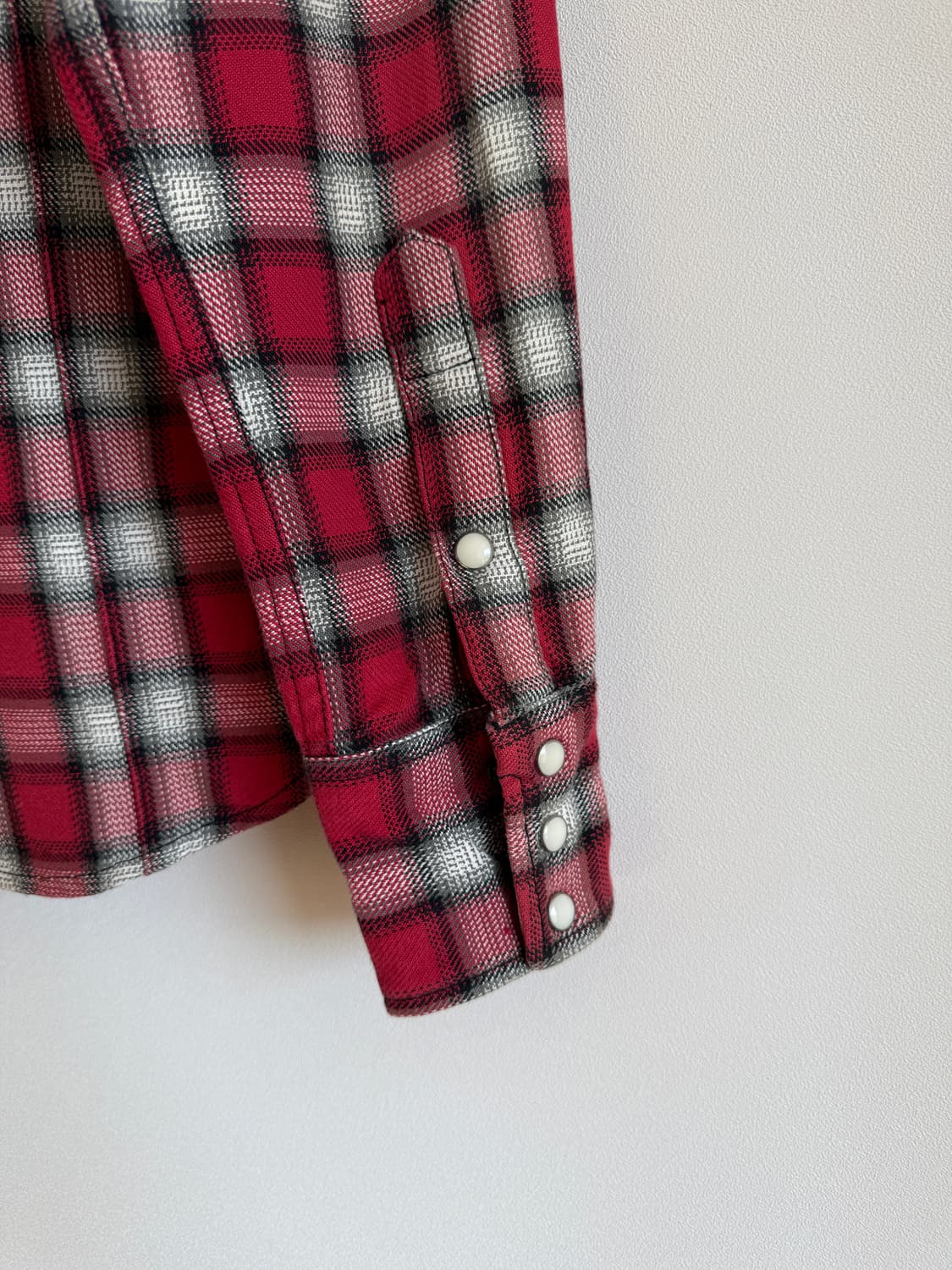 AKM X Wrangler 웨스턴 체크 셔츠 상품이미지7