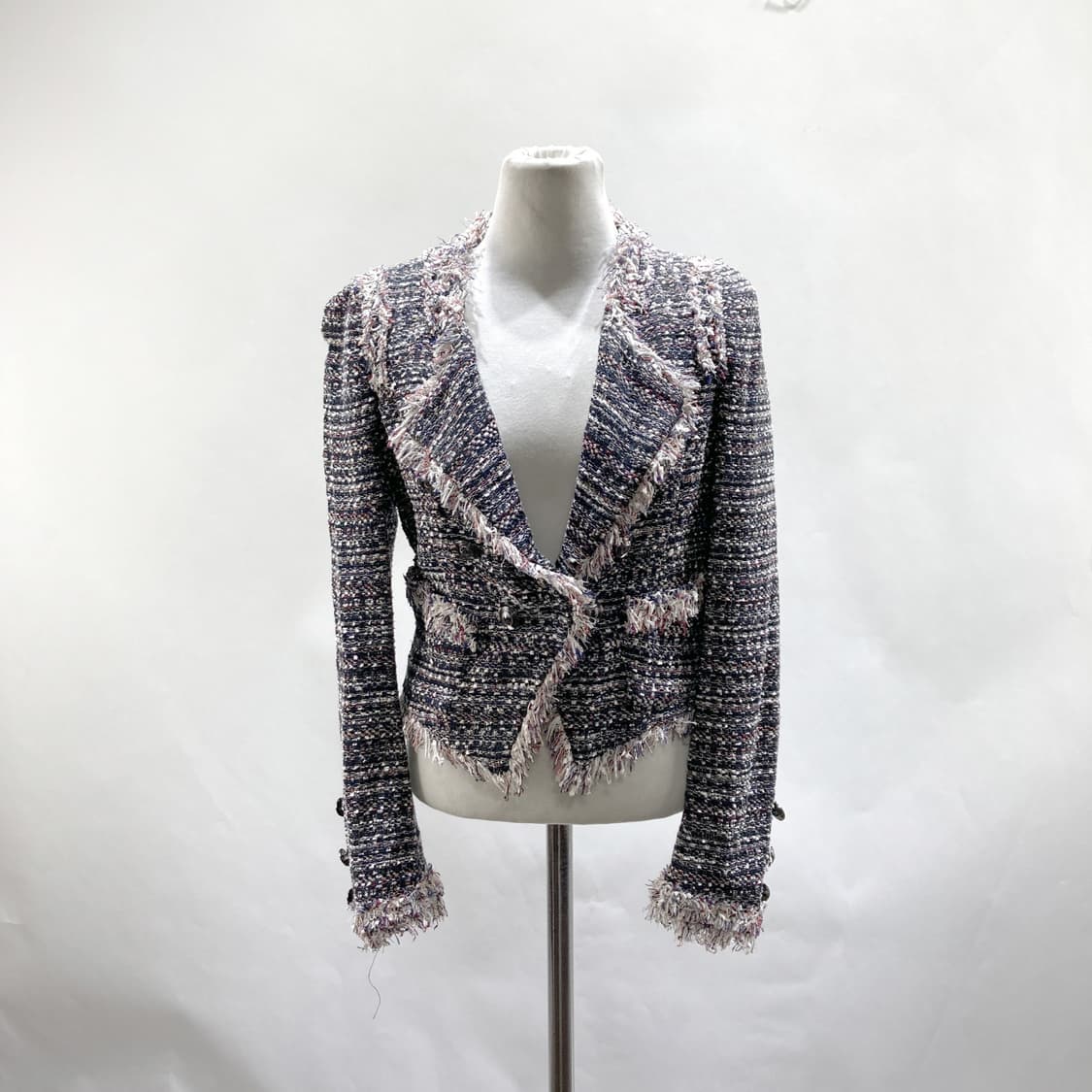 르샵블랙 여성숏트위드자켓 55 상품이미지1