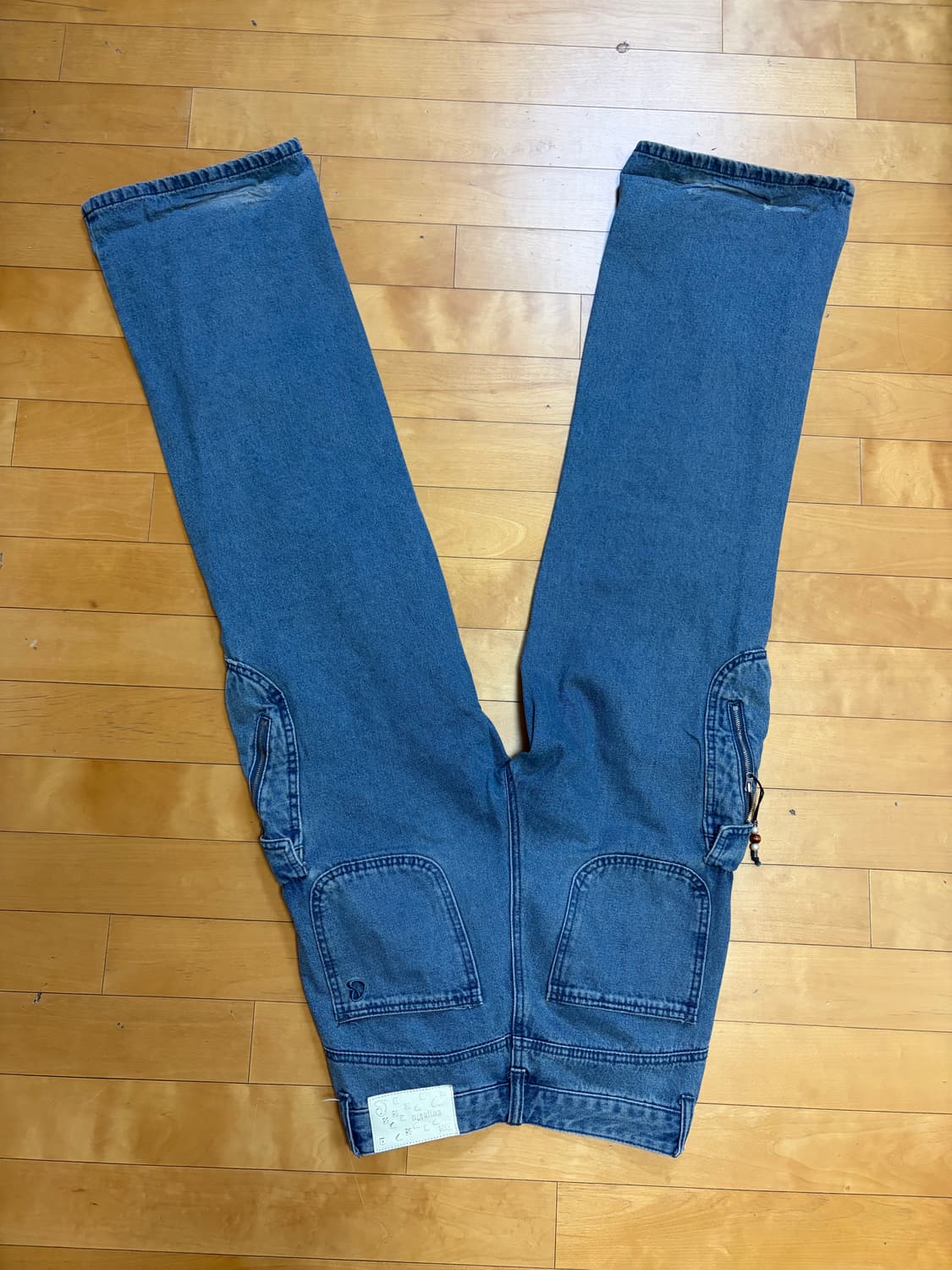 코이세이오 라운드 포켓 데님 블루 상품이미지2