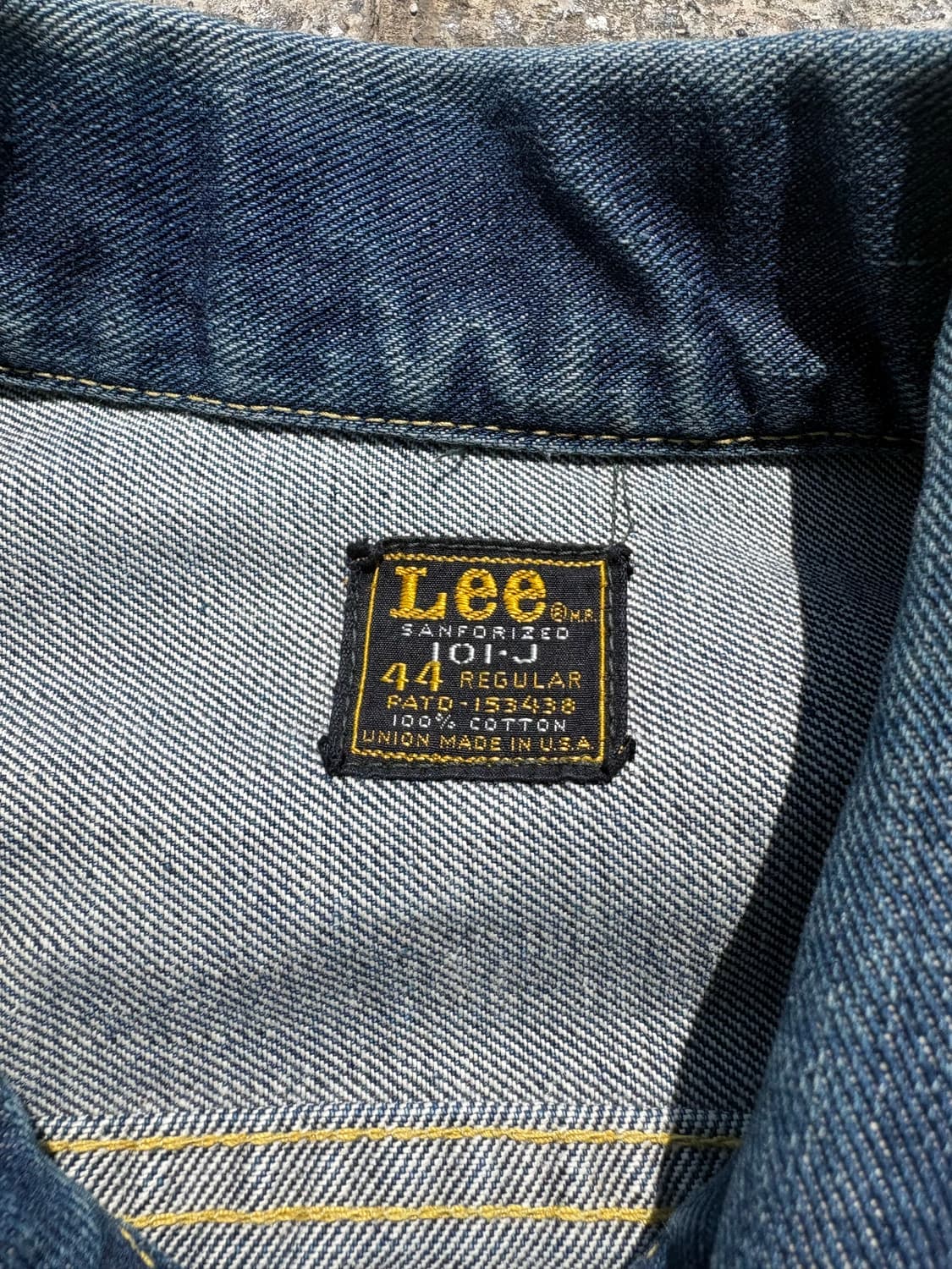 70s lee 101j 데님자켓 상품이미지3