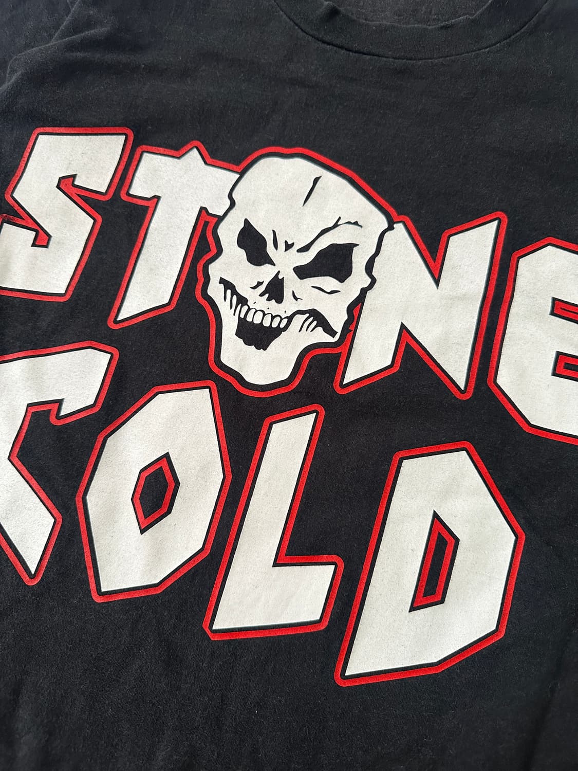 00’s Wwe Stone cold skull tee 상품이미지3