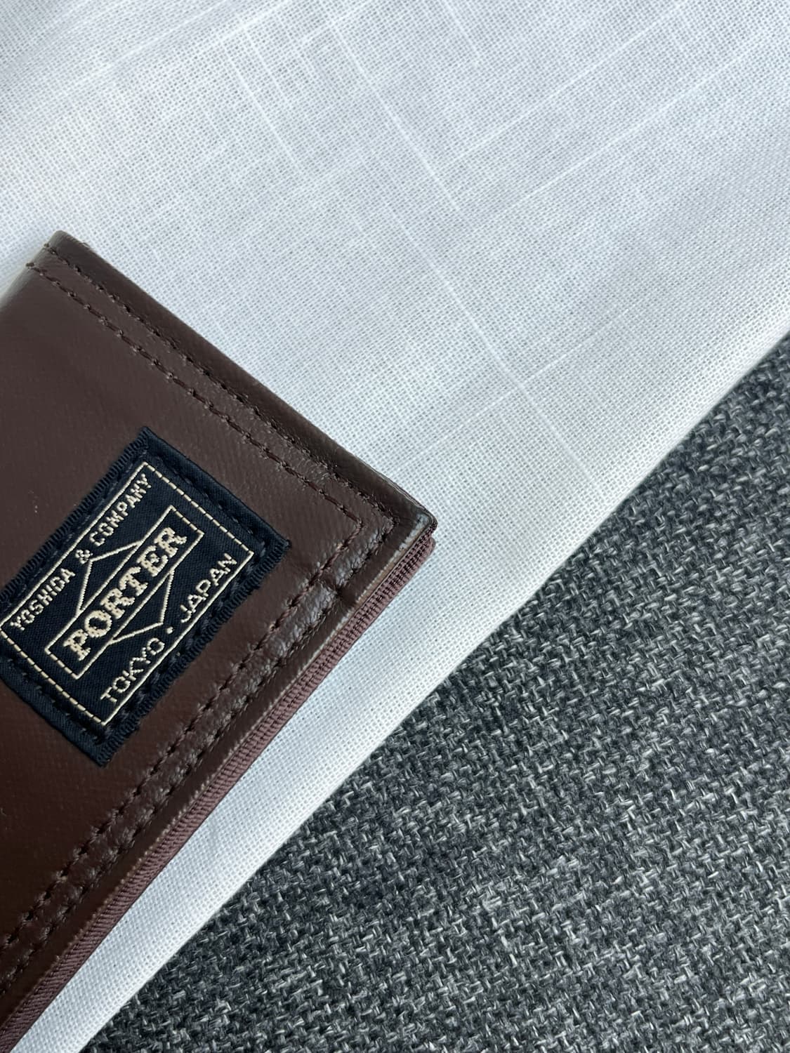 Porter 포터 프리스타일 카드 케이스 브라운 상품이미지6