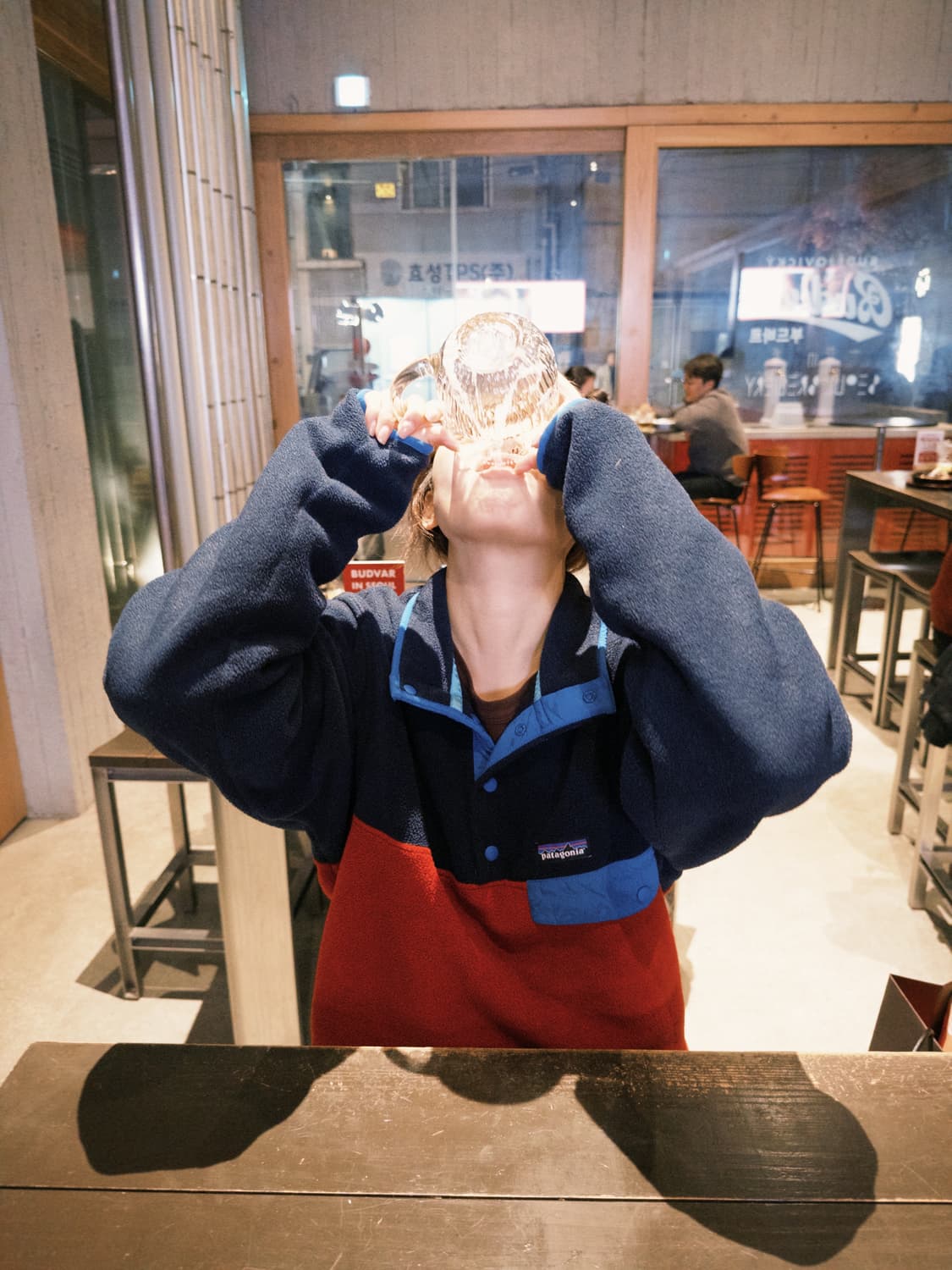 파타고니아 신칠라 s 네이비&레드 상품이미지1