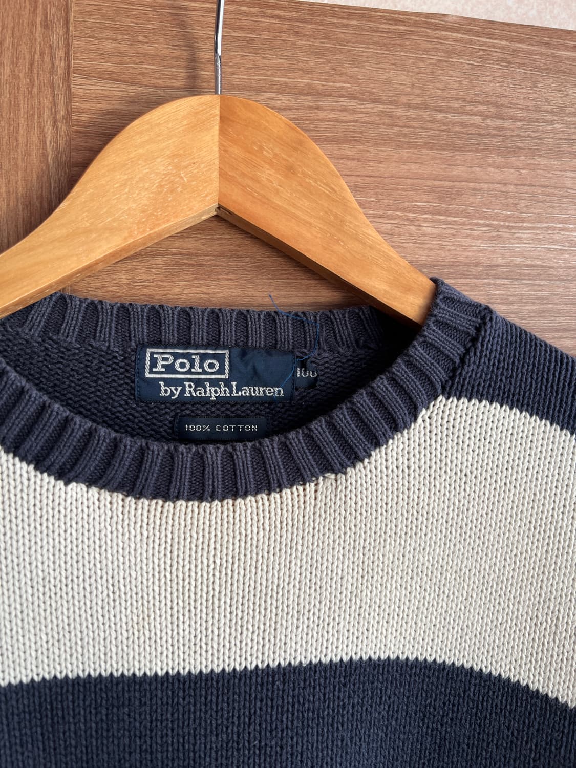 폴로 랄프로렌 단가라 니트 100 상품이미지4